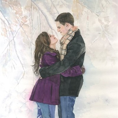 Hand Painted Watercolor from Photos - myDaVinci